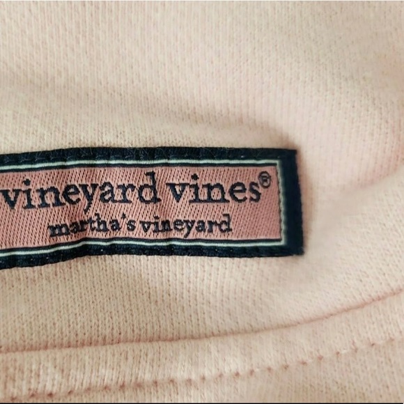 Vineyard Vines Pink 1/4 Zip - Picture 5 of 7